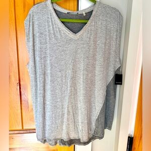 NWT Tahari Elliot color block knit top